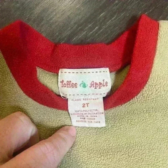 Toffee Apple Sock Monkey PJs Unisex sz 2T - Picture 4 of 6